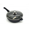 Sauteuse 24 cm Espace cuisine Pro collection 2022 manche noir