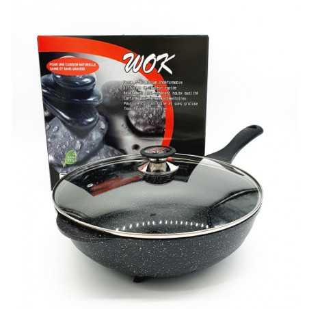 Wok 32 cm Espace Cuisine Professionnel