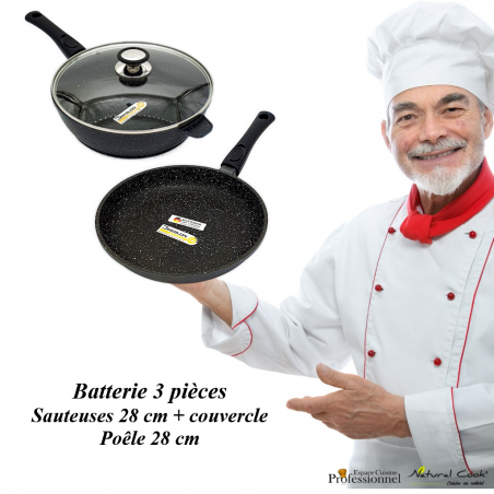 Sauteuse 28 cm Poêle 28 cm Espace Pro 2022