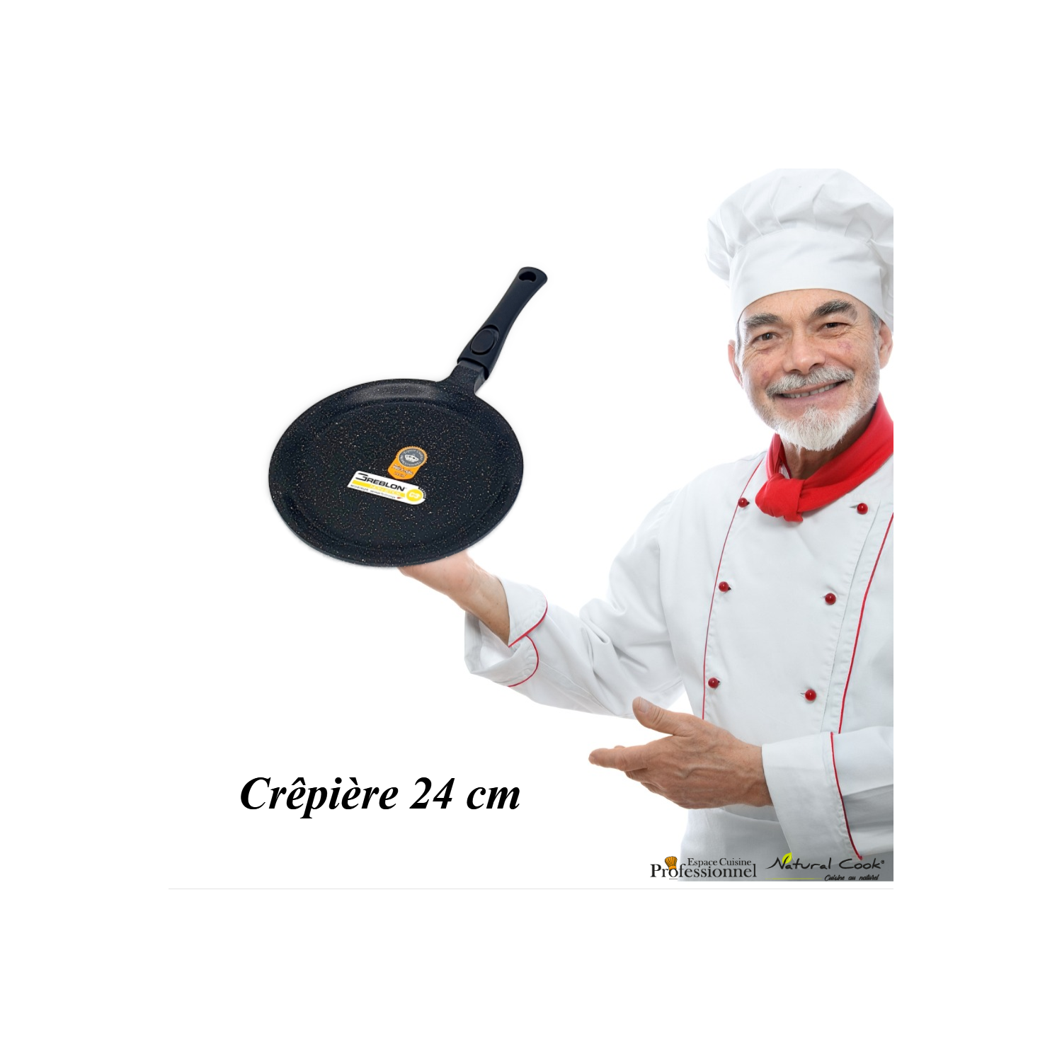 Crêpière 24 cm Espace Cuisine Pro collection 2022