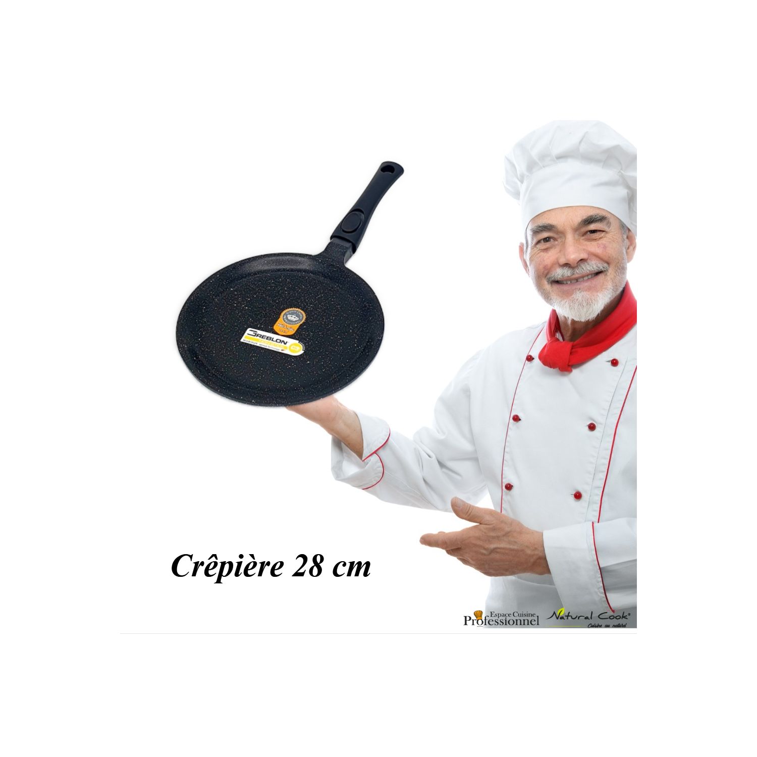 Crêpière 28 cm Espace Cuisine Pro collection 2022