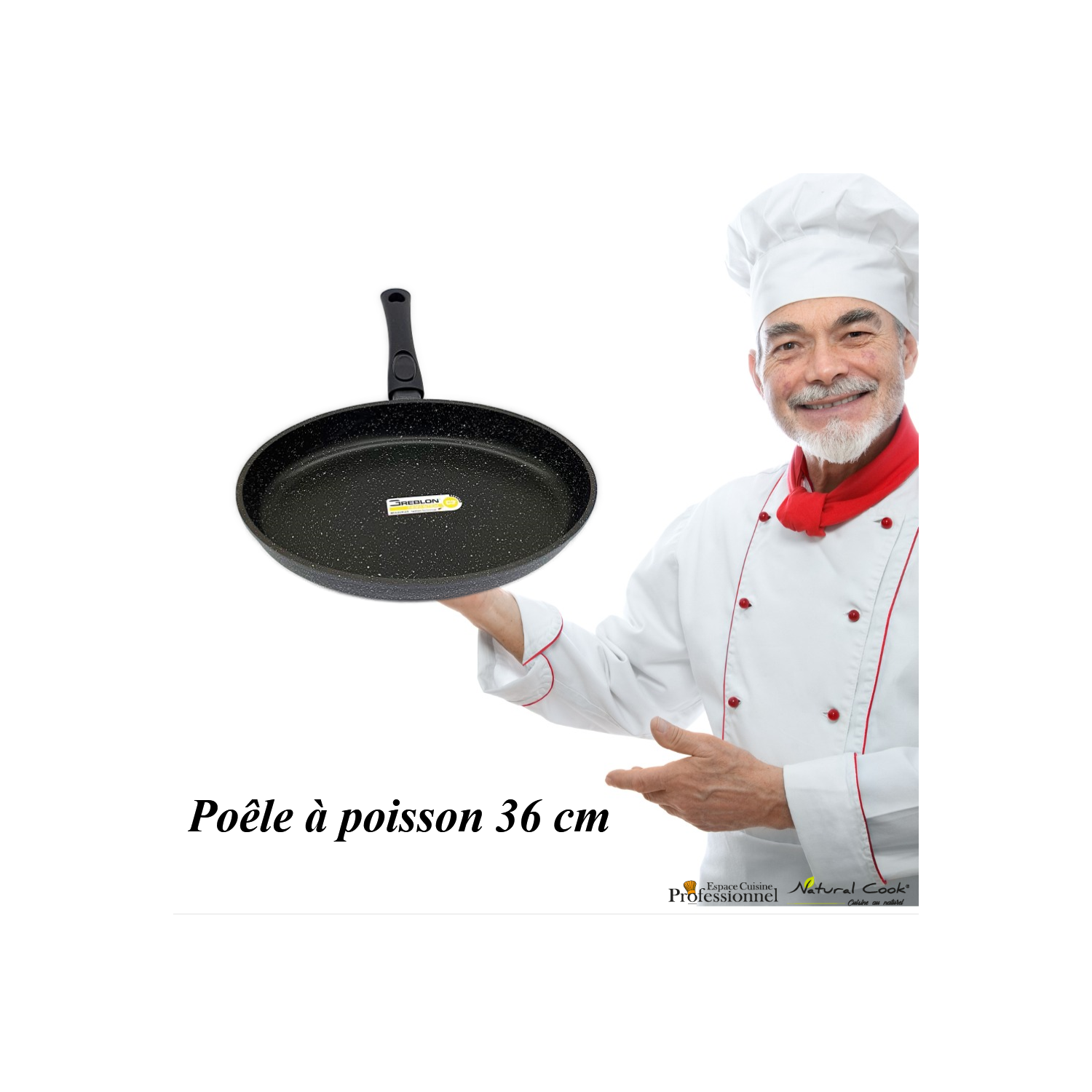 Poêle à poisson 36 cm Espace cuisine Pro 2022