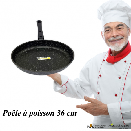 Poêle à poisson 36 cm Espace cuisine Pro 2022