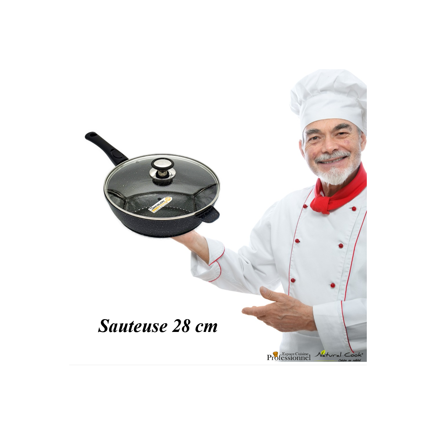 Sauteuse 28 cm Espace cuisine Pro collection 2022