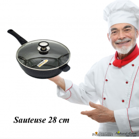 Sauteuse 28 cm Espace cuisine Pro collection 2022