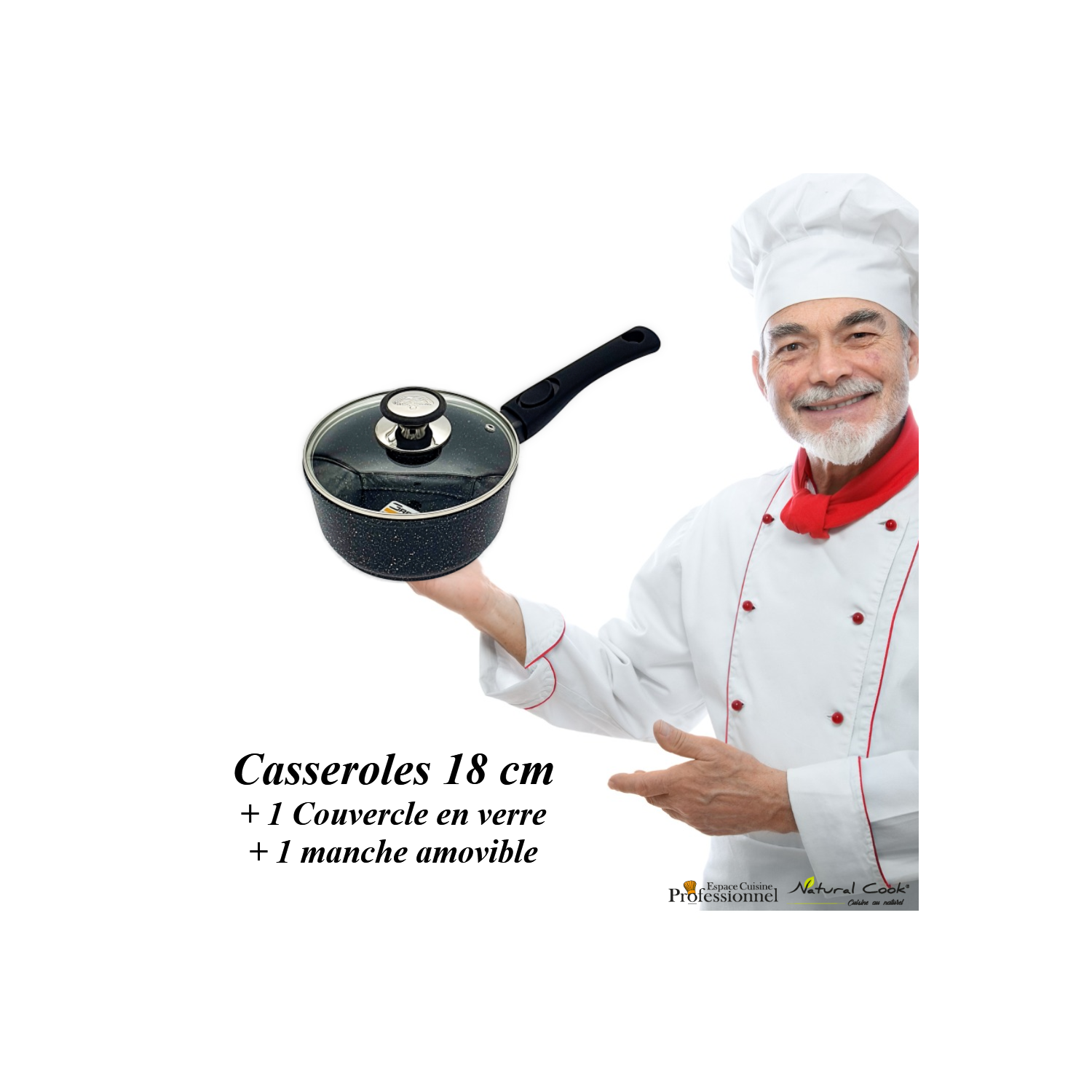 Casserole 18cm Espace Cuisine Pro 2022