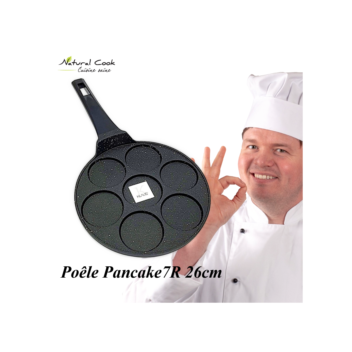 Poêle à Pancake 7R 26 cm Espace Cuisine