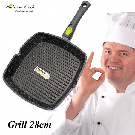 Grill 28 cm Espace Cuisine Professionnel