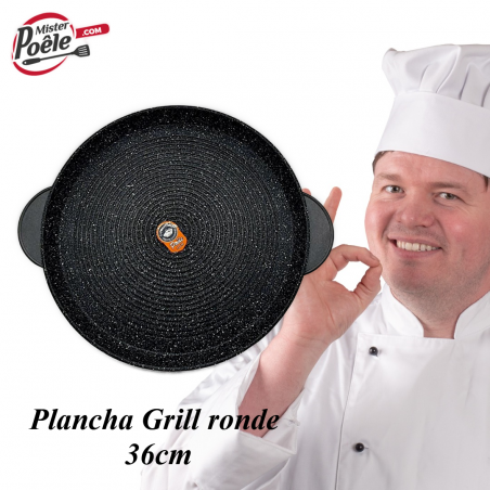 Plancha Grill ronde 36cm