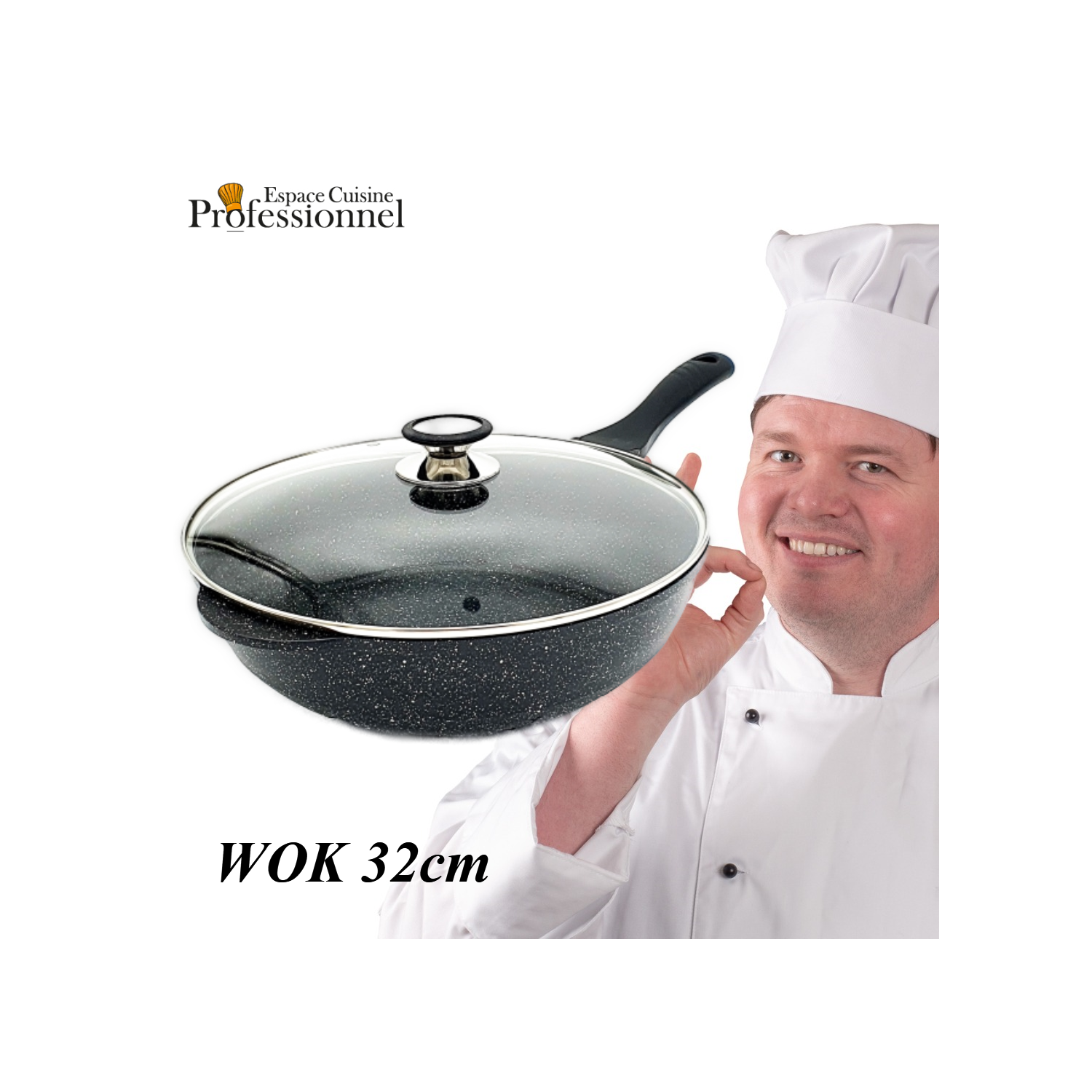 Wok sans Manche pour vos cuissons