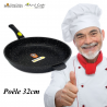 Poêle 32cm Espace Cuisine Professionnel