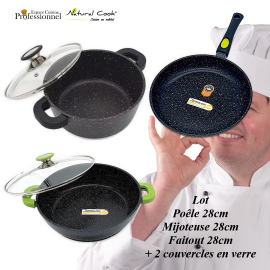 Poêle 28/Faitout 28cm/Mijoteuse28cm Espace Cuisine Professionnel