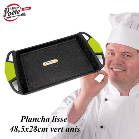 Plancha lisse 48.5cmx25cm ESP