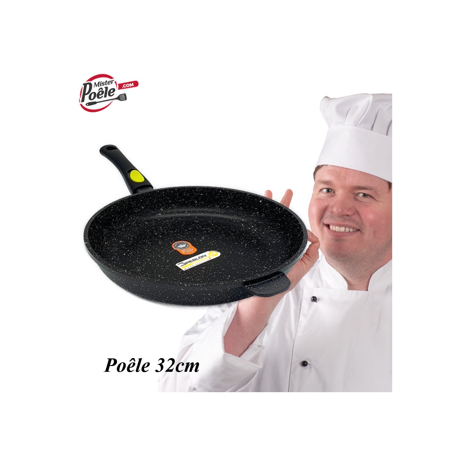 poêle 32 cm Espace cuisine Professionnel