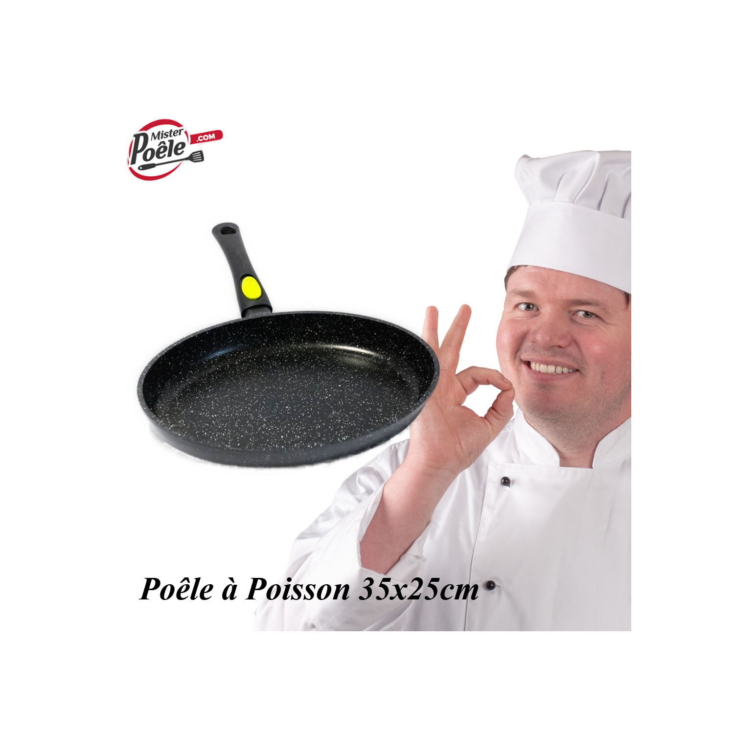 Poêle à poisson Espace Cuisine Professionnel