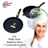 Sauteuse 24 cm / Poêle 24cm Espace Cuisine Professionnel