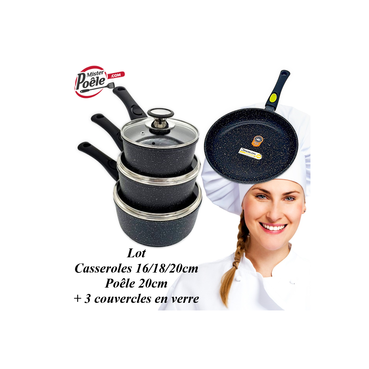 Casseroles en pierre Espace Cuisine Professionnel