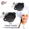 Faitouts 20/24cm Espace Cuisine Professionnel