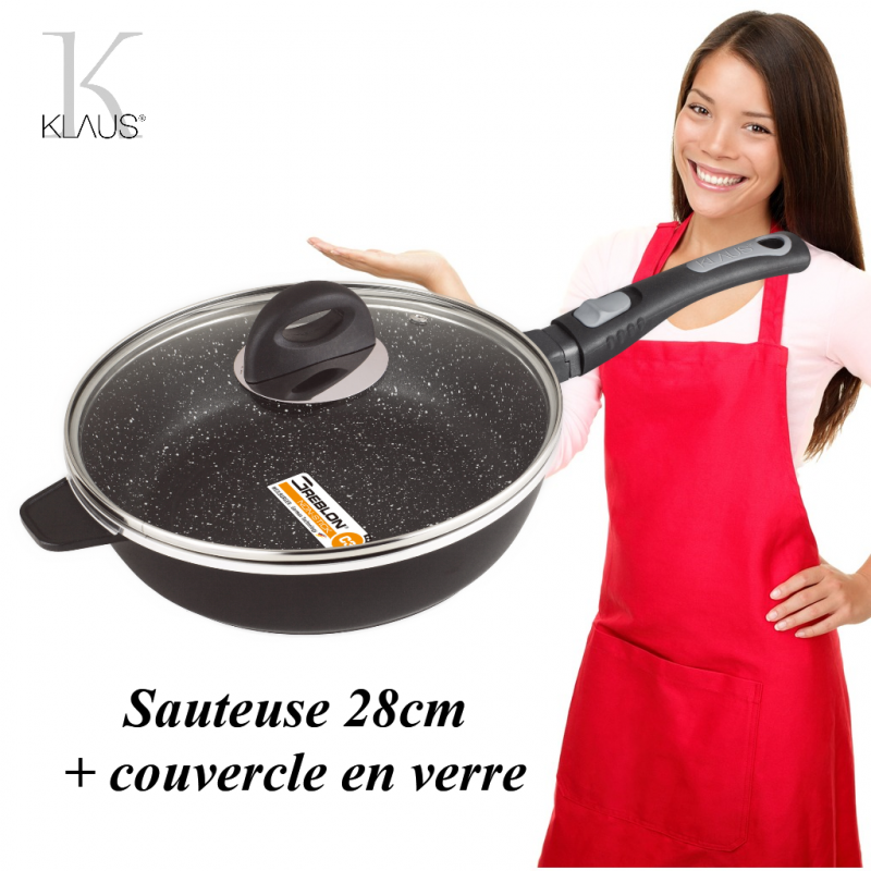 Poele a crepe KLAUS , 28 cm