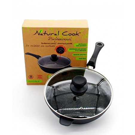 Sauteuse 24 cm Natural Cook Professionnel