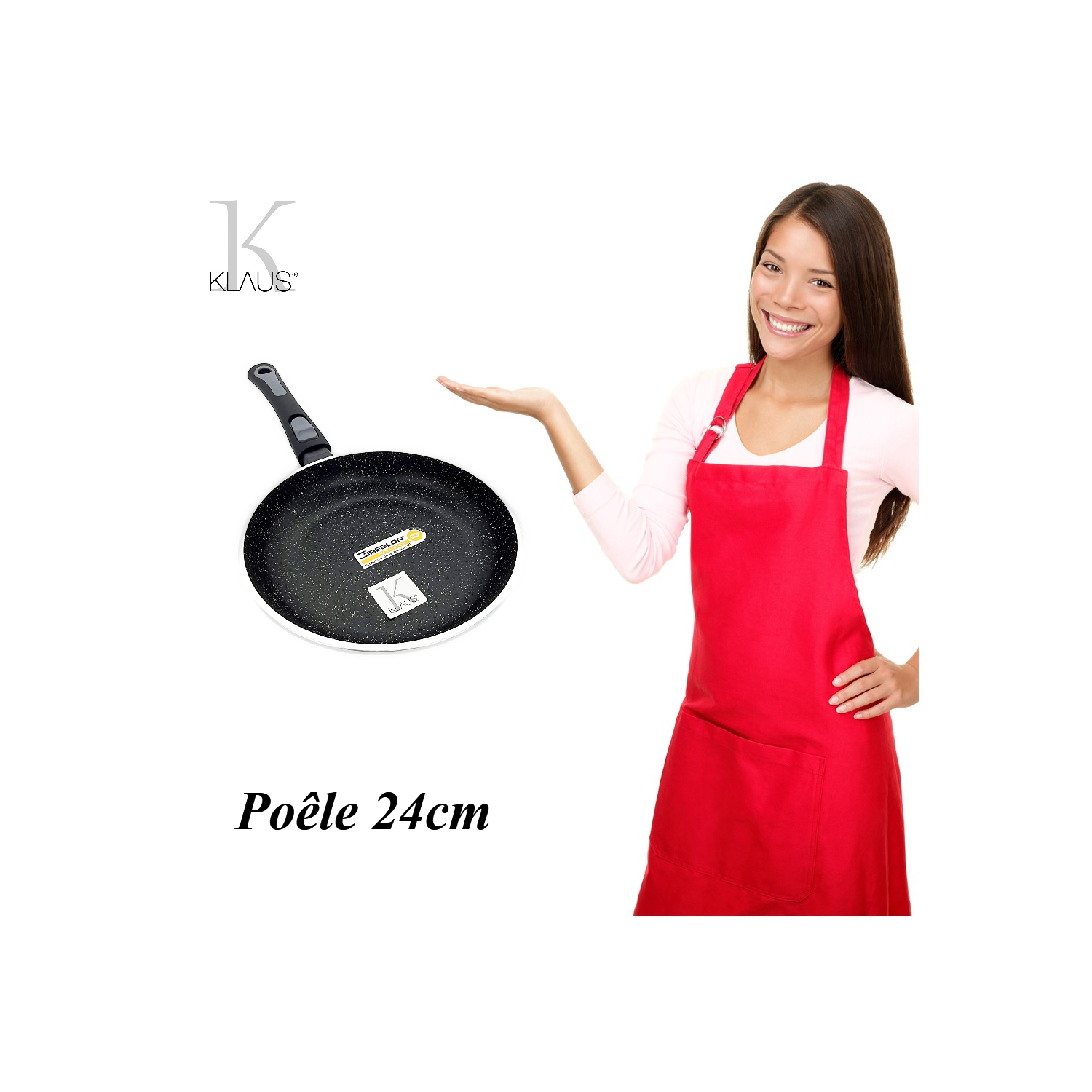 Poêle 24cm Klaus SANS pfas