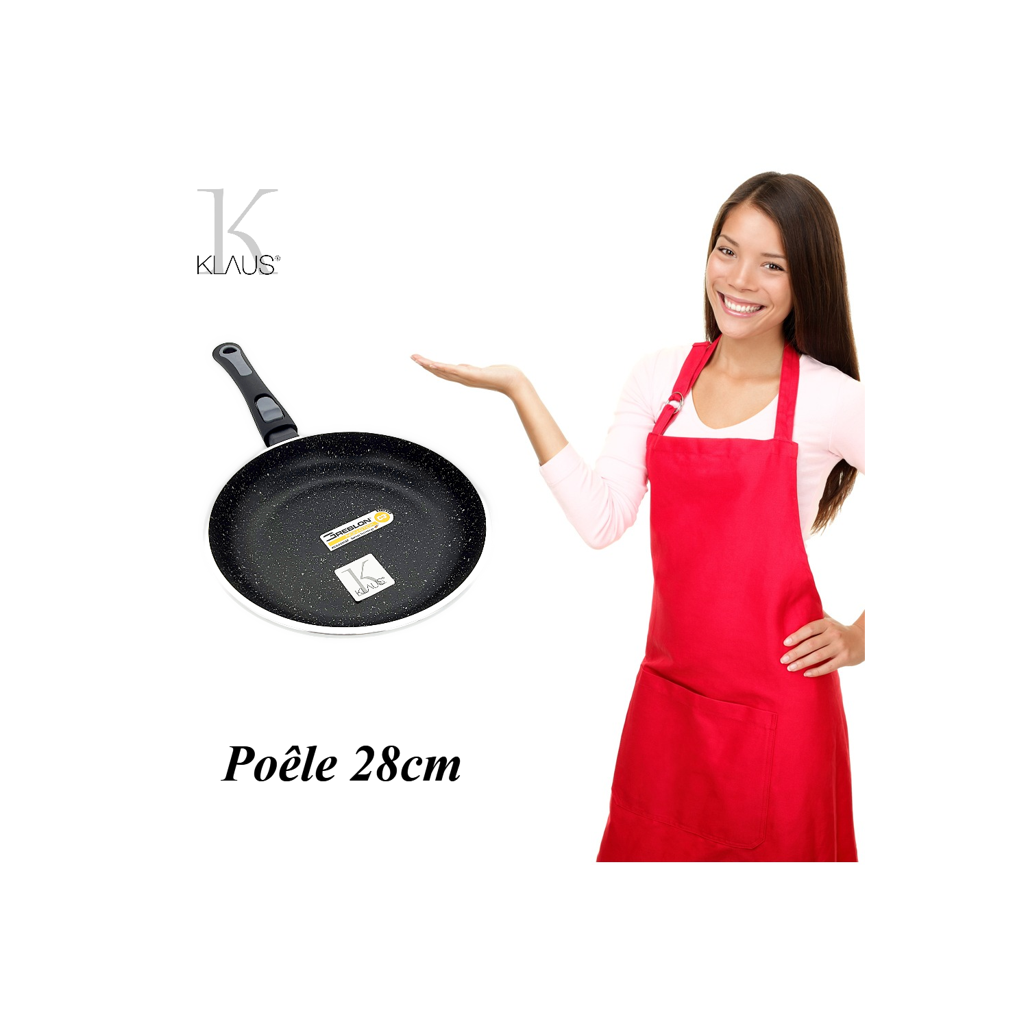 Poêle 28cm Klaus sans PIFAS