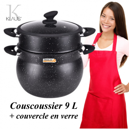 Couscoussier - cuit vapeur Klaus 9 L