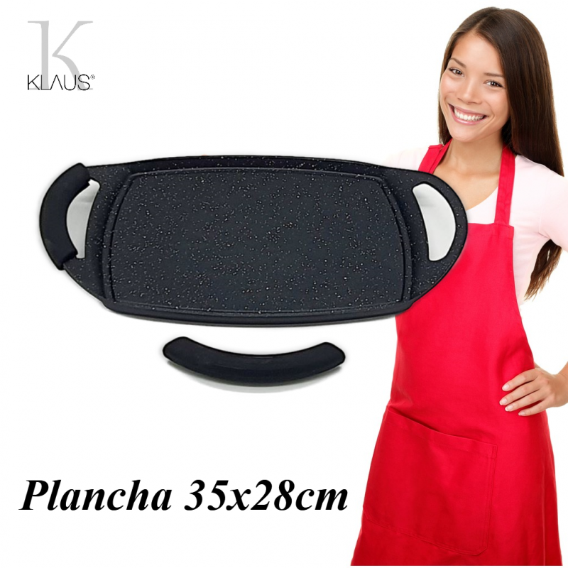 Plancha lisse 35 x 28cm Klaus