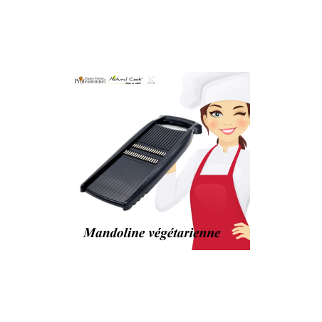 Mandoline végétarienne haute précision.