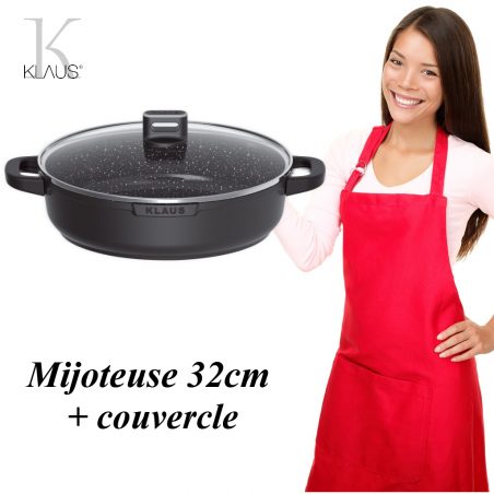 Mijoteuse Induction 32 cm, Cocotte en fonte 32cm, mijoteuse en fonte 32cm.