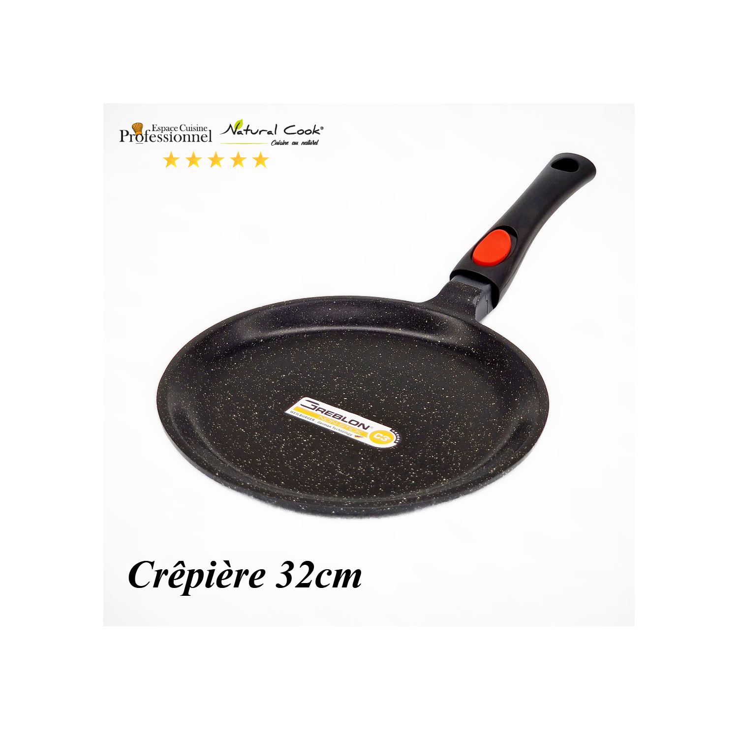 Crêpière 32 cm Espace Cuisine Professionnel