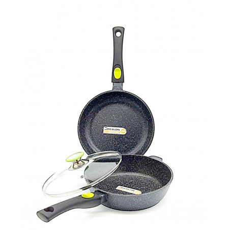 Sauteuse 24 et poêle 24 cm Espace Cuisine Professionnel