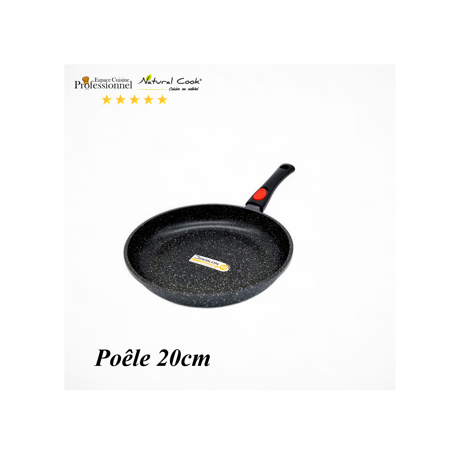 poêle 20cm natural cook esp