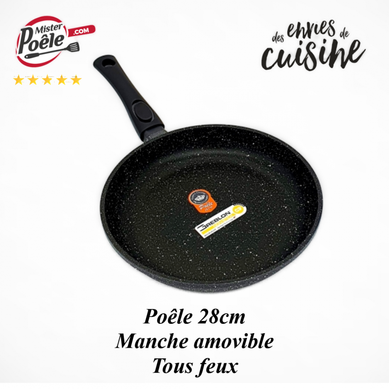 Poêle 28 cm Natural Cook Espace Cuisine Profesdsionnel Poêle 28 cm Natural Cook Espace Cuisine Profesdsionnel