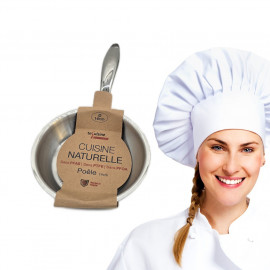 Poêle 16cm Inox Espace Cuisine Professionnel