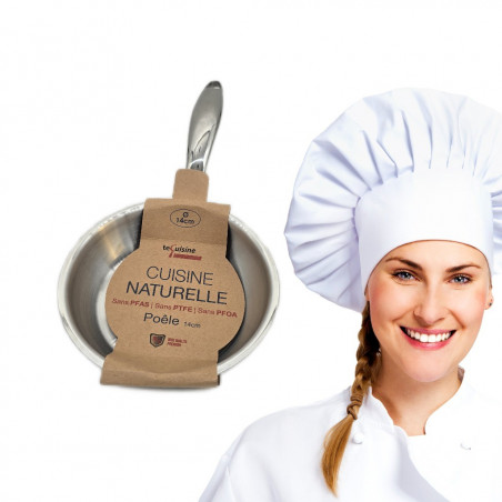 Poêle 16cm Inox Espace Cuisine Professionnel