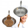 Wok 20cm - Poêle 20cm Inox matériel Professionnel ESP