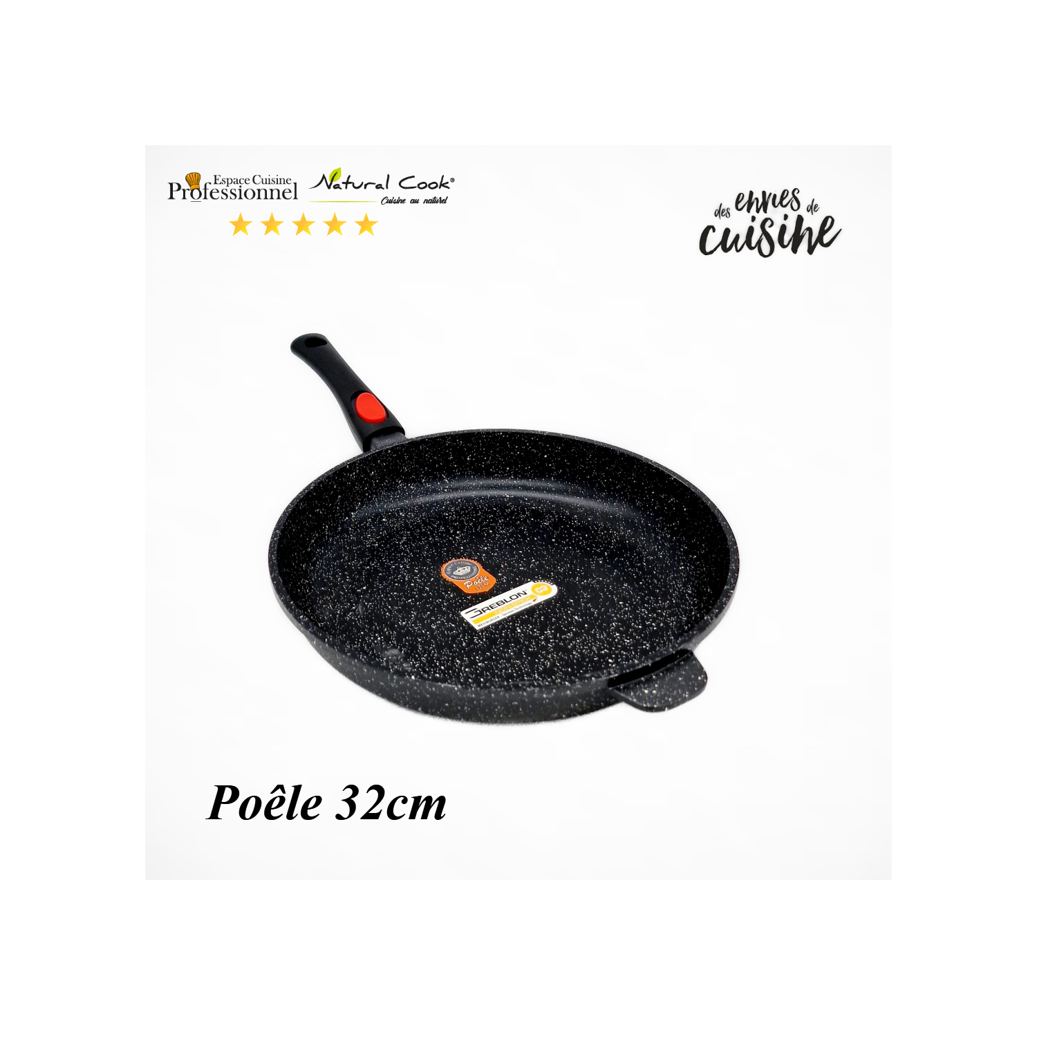 poêle 32 cm Espace cuisine Professionnel