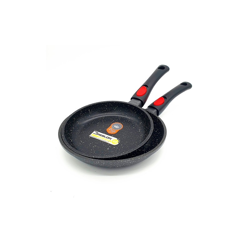 Lot: Poêles 20/24 cm Espace Cuisine Professionnel Lot: Poêles 20/24 cm Espace Cuisine Professionnel