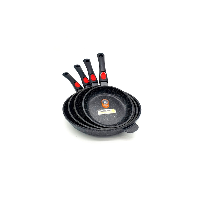 Lot: Poêles 20/24/28/32cm Espace Cuisine Professionnel
