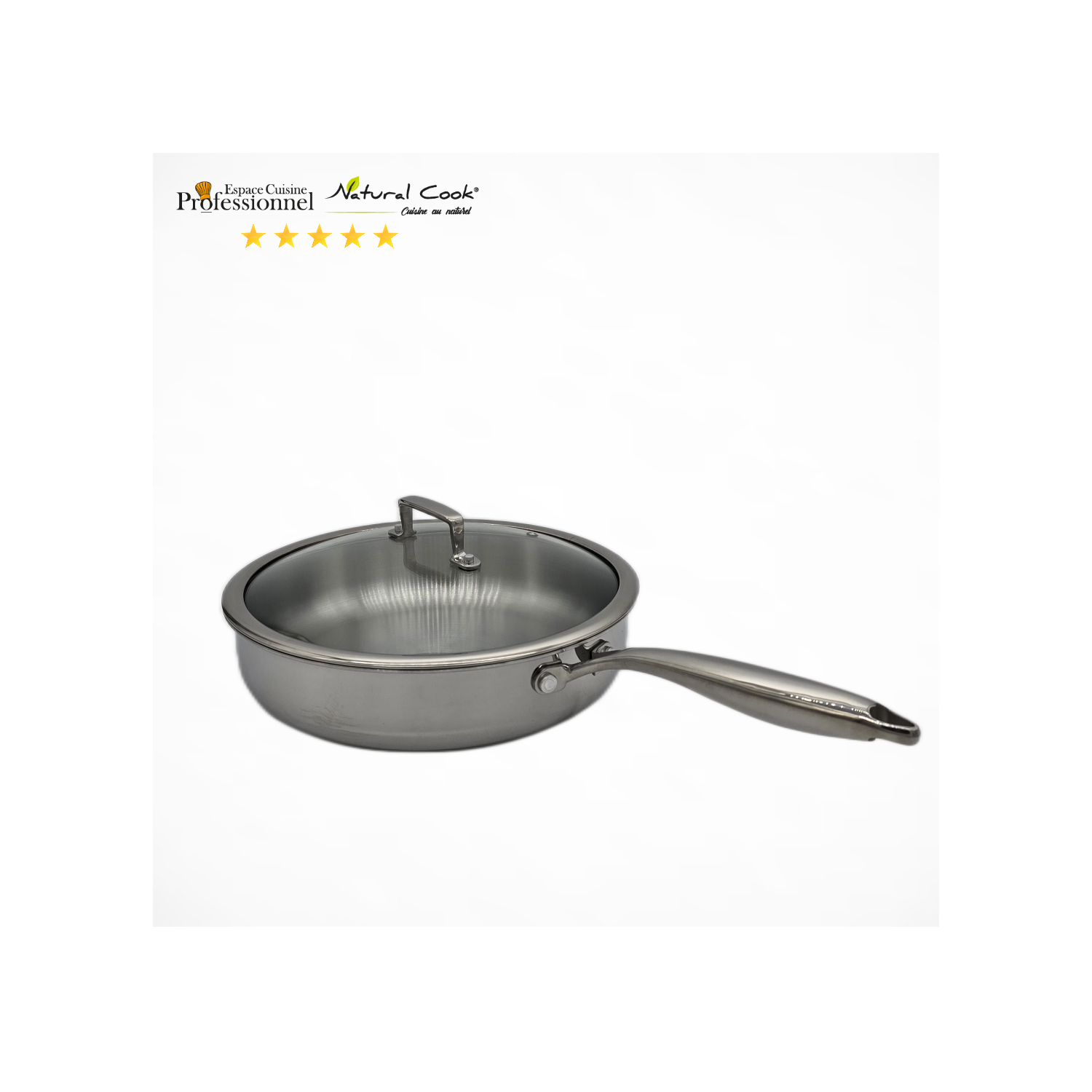 Sauteuse 28cm - Inox matériel Professionnel ESP