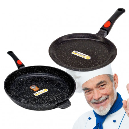 Poêle 32 cm - Crêpière 32cm  Espace Cuisine Professionnel
