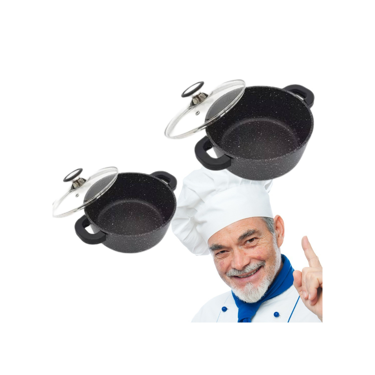 Faitouts 24-28cm - Espace Cuisine Professionnel