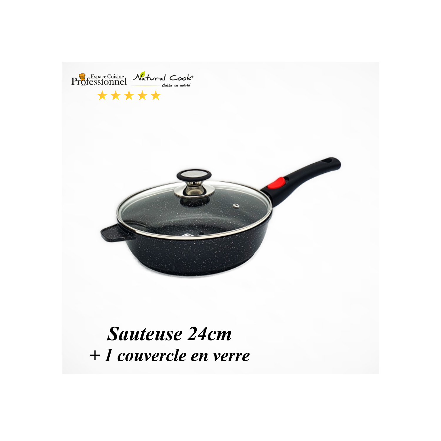 Sauteuse 24 cm Espace Cuisine Professionnel