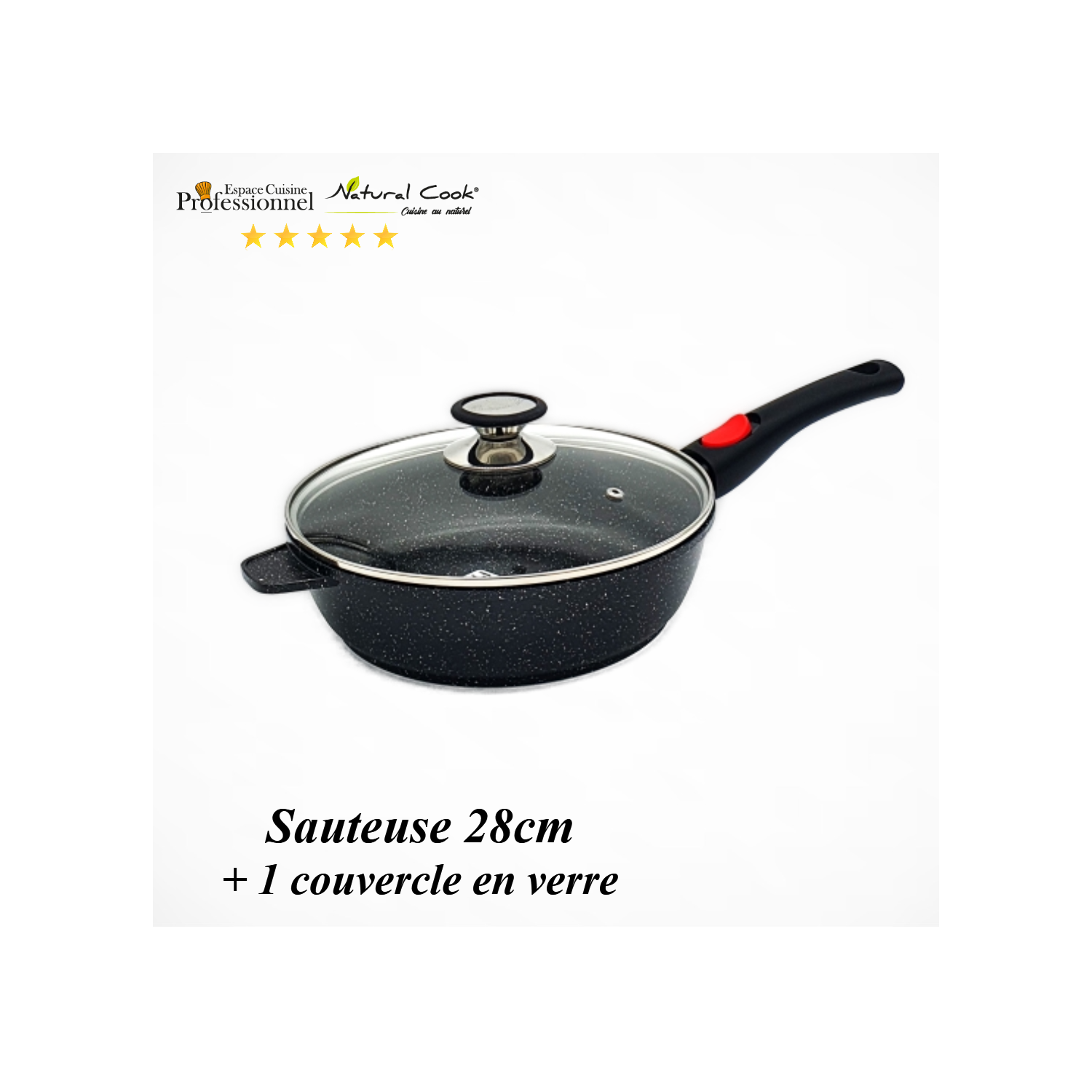 Sauteuse 28 cm Espace Cuisine Professionnel