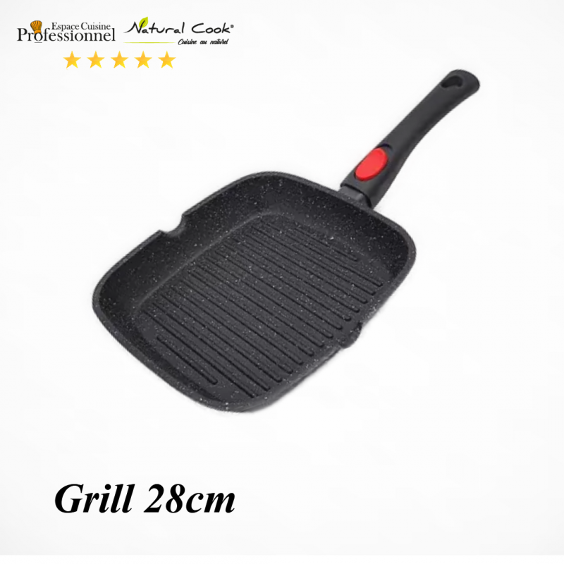 Grill 28 cm Espace Cuisine Professionnel