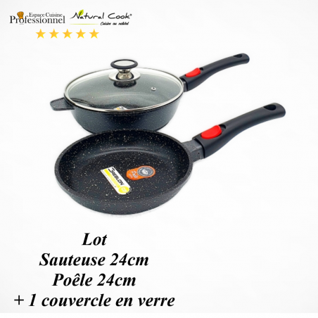 Sauteuse 24 cm / Poêle 24cm Espace Cuisine Professionnel
