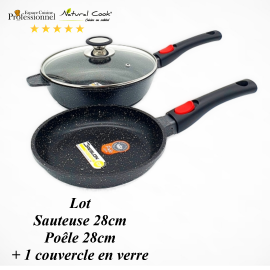 Sauteuse 28cm / Poêle 28cm Espace Cuisine Professionnel