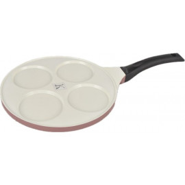 Poêle Pancake KLAUS 4 Empreintes 10 cm – Céramique Sans PFAS – Tous Feux Induction