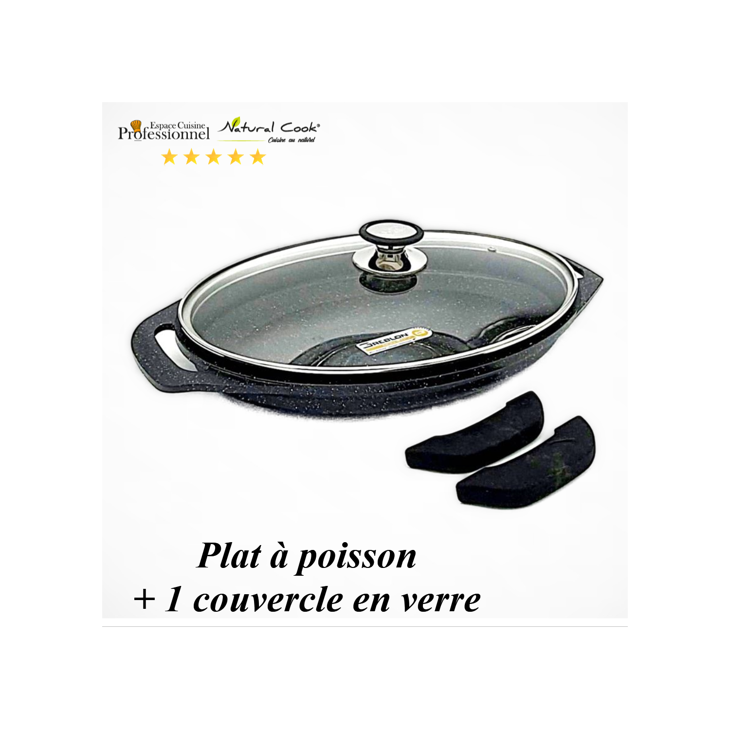 Plat à poisson 39.5X28.5cm Espace Cuisine Professionnel